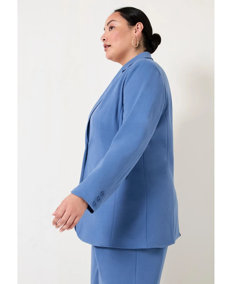 June + Vie Women's June + Vie Smooth Classic Blazer