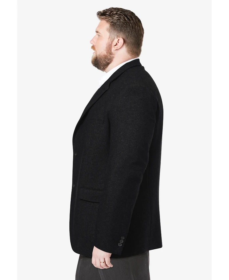 KingSize Big & Tall 2-Button Classic Blazer