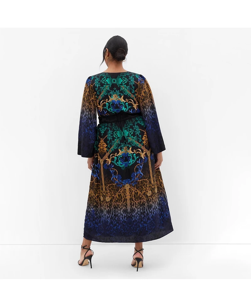 City Chic Women's Ayanna Decadence Maxi Dress