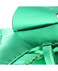 Pre-Owned Hermes Pm Monochrome Pegase Rodeo Bag Charm Leather