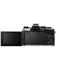 Om System Om-5 Mark Ii Mirrorless Camera, Silver with M.Zuiko Digital Ed 12-45mm f/4 Pro Lens