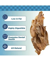 Country Living Natural Cow Ears Dog Chews – 10 Count Bag – All-Natural, Single-Ingredient, Long-Lasting Dog Chews – High-Protein, Low-Fat, Rawhide-Fre