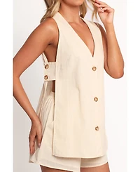 Petal and Pup Women's Miller Short Set - Butter Yellow