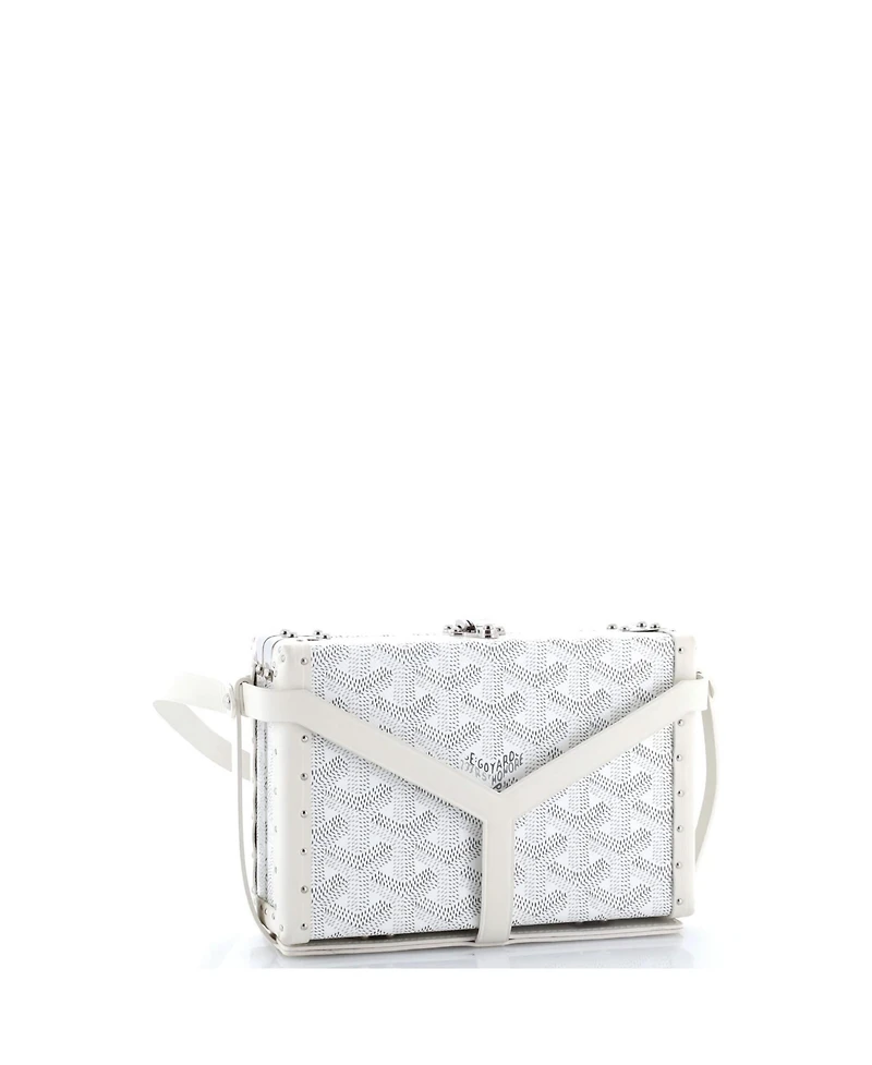 Pre-Owned Goyard Minaudiere Bag Coated Canvas