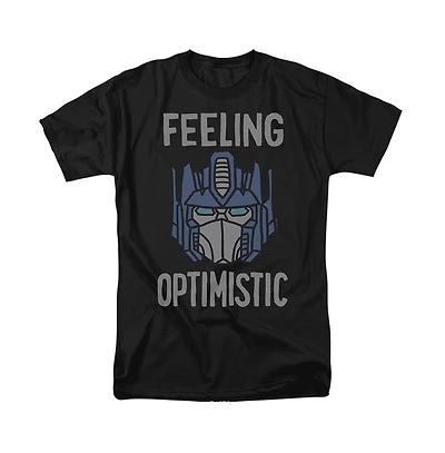 Logovision Men's Transformers The Optomistic Prime T Shirt
