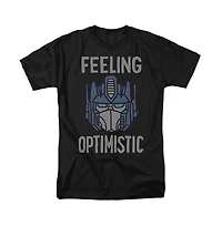 Logovision Men's Transformers The Optomistic Prime T Shirt