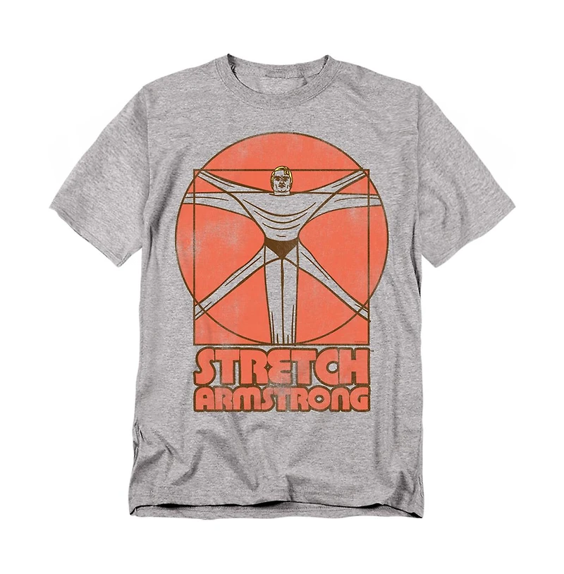 Logovision Men's Stretch Armstrong Da Vinci's T Shirt