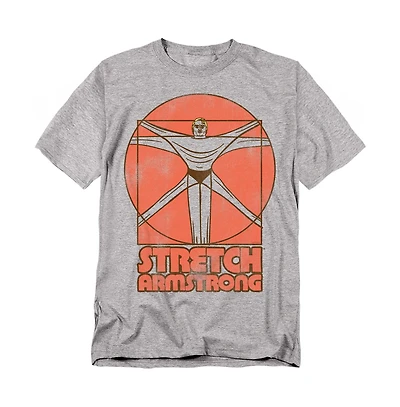 Logovision Men's Stretch Armstrong Da Vinci's T Shirt