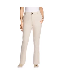 Woman Within Women's Tall Adjustable Waist Straight-Leg Chino