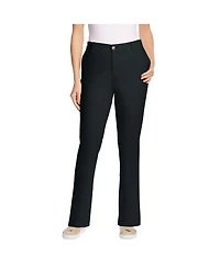 Woman Within Women's Tall Adjustable Waist Straight-Leg Chino