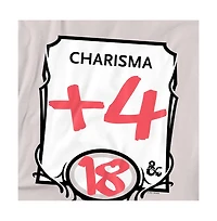 Logovision Men's Dungeons & Dragons Charisma T Shirt