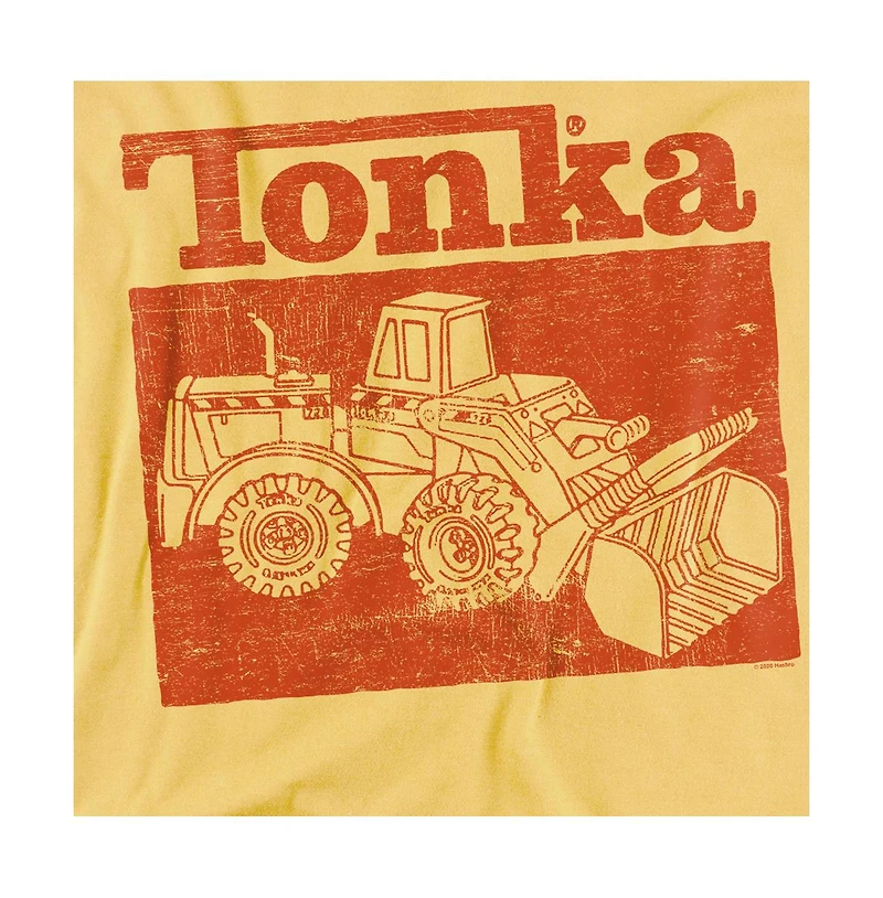 Logovision Men's Tonka Logo with Tractor T Shirt