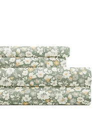 ienjoy Home Delicate Blossoms 3-p.c. Sheet Set, Twin