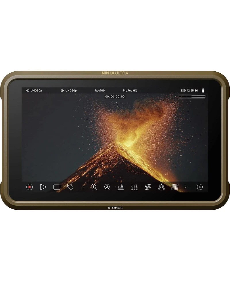 Atomos Atomos Ninja Ultra 5.2" Hdr Monitor-Recorder, Bundle with 2x Np-F550 Batteries and Dual Smart Charger with Lcd Screen Base and Plates Kit