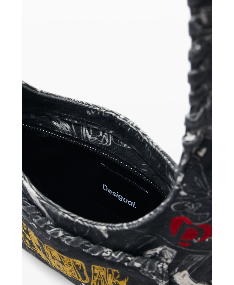 Desigual Women's Medium bag with lettering