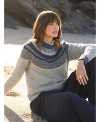 Celtic & Co. Women's Statement Donegal Wool Sweater
