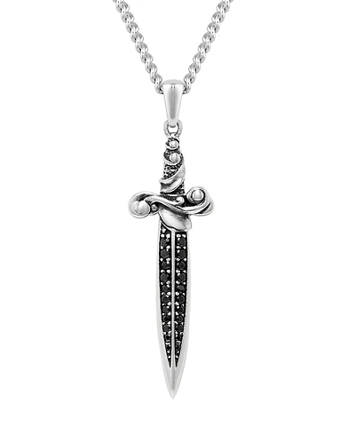 Vincero Men's Dagger Pendant in 925 Sterling Silver with 20” Chain