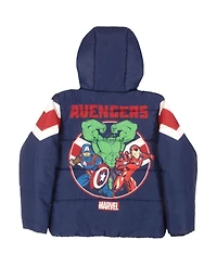 Marvel Avengers Little Boys Superheroes Winter Jacket