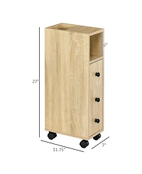 Slickblue Durable Bathroom Cabinet for Towels and Essential Storage in Small Spaces