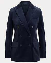 Lauren Ralph Women's Double-Breasted Corduroy Blazer