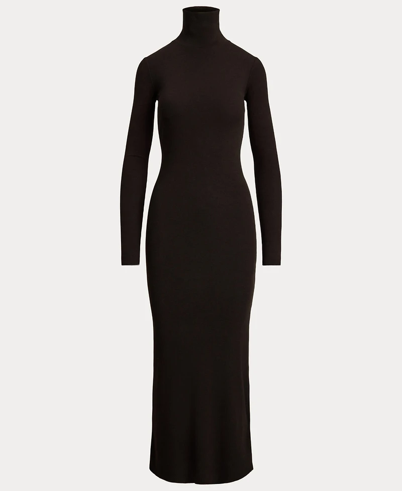 Polo Ralph Lauren Women's Ribbed Turtleneck Dress