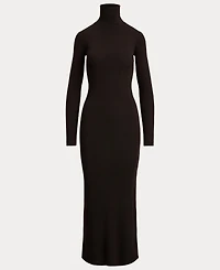 Polo Ralph Lauren Women's Ribbed Turtleneck Dress