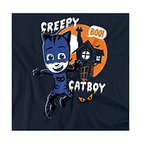 Logovision Men's Pj Masks Creepy Catboy T Shirt