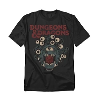 Logovision Men's Dungeons & Dragons Beholder Die T Shirt