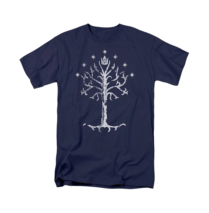 Logovision Men's Lord of The Rings Tree Gondor T Shirt