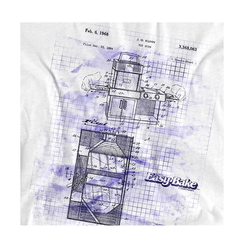 Logovision Men's Easy Bake Oven Sketch of First T Shirt