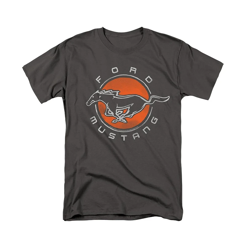 Logovision Men's Ford Mustang Circle T Shirt