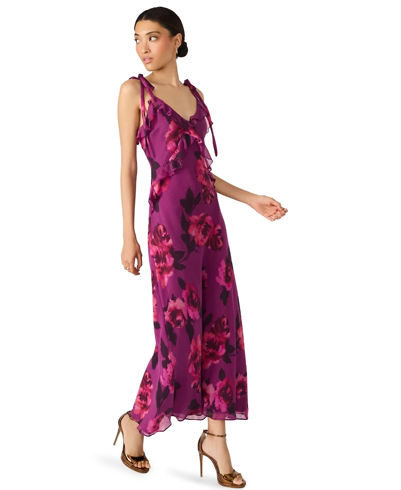 Steve Madden Women's Adalina V-Neck Midi Dress