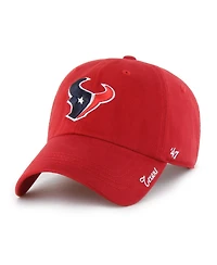 '47 Brand Women's Red Houston Texans Miata Clean Up Adjustable Hat