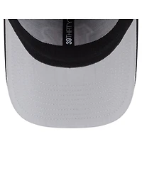 New Era Men's Black Cincinnati Bengals Perforated 39THIRTY Flex Hat