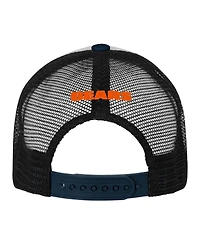 Outerstuff Big Boys and Girls White/Navy Chicago Bears Essentials Trucker Adjustable Hat
