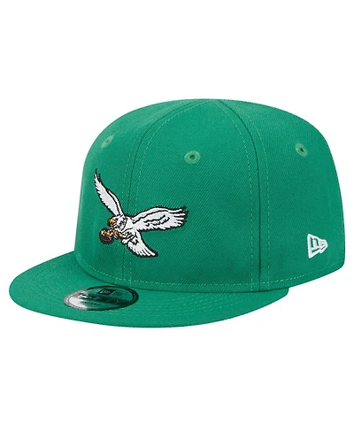 New Era Baby Boys and Girls Kelly Green Philadelphia Eagles My 1st 9FIFTY Adjustable Hat
