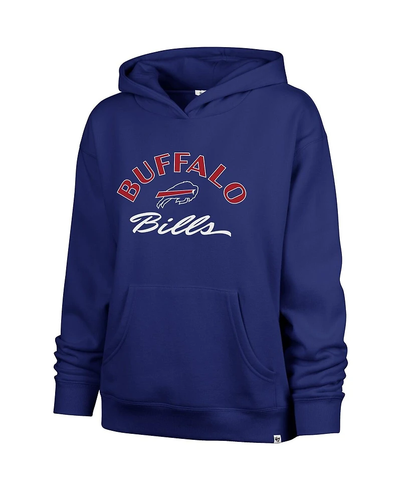 '47 Brand Women's Royal Buffalo Bills Plus Size Whirlwind Naomi Hoodie