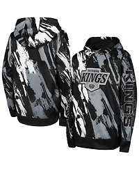Outerstuff Big Boys and Girls Black Los Angeles Kings Master Snipe Pullover Hoodie