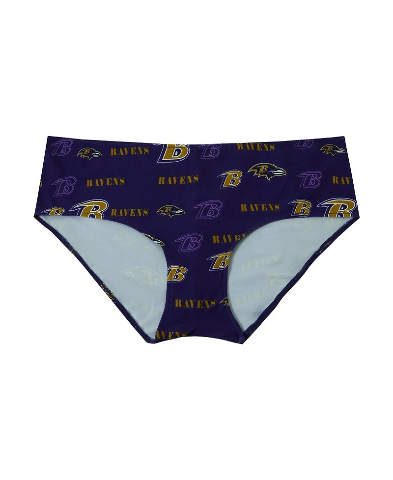 Concepts Sport Women's Purple Baltimore Ravens Mosaic Allover Print Knit Panty