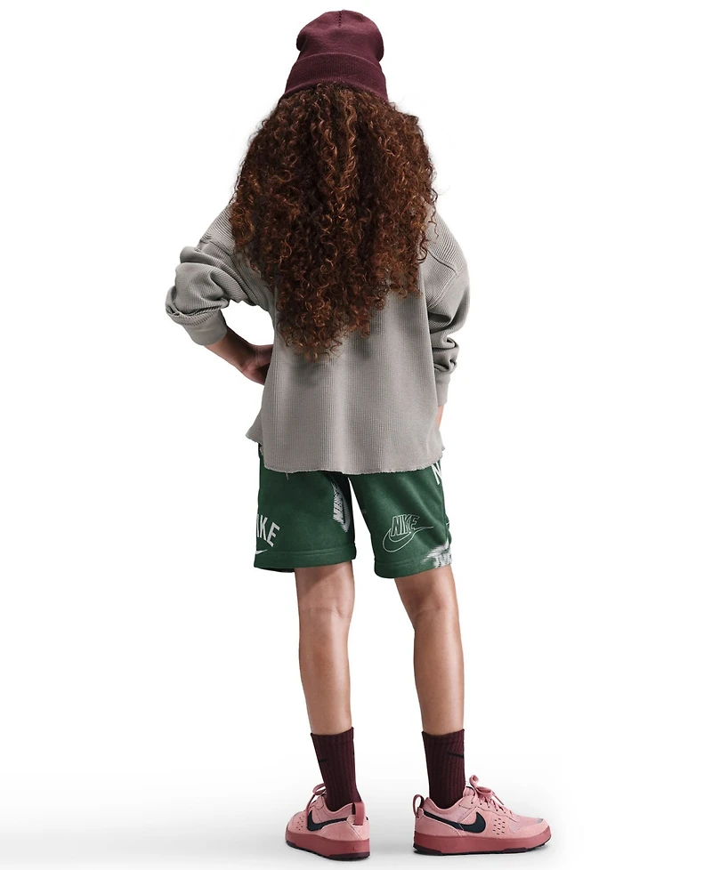 Nike Kids 7-20 Sportswear Club French Terry Shorts
