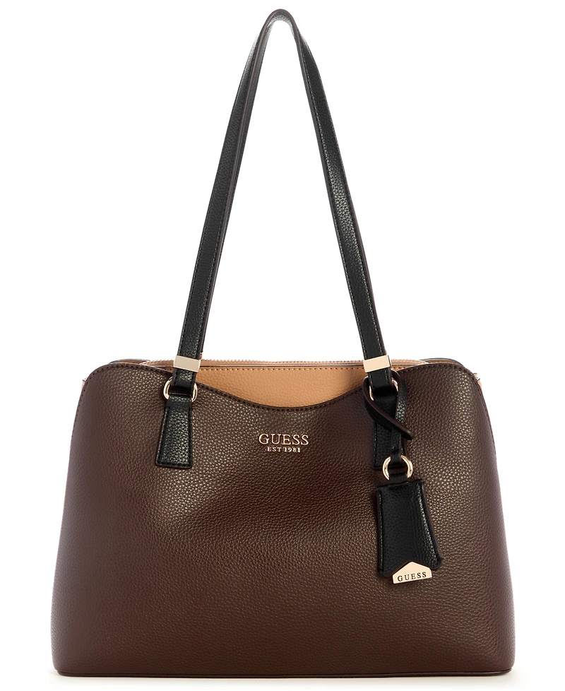 Guess Lyndi Large Girlfriend Satchel Bag