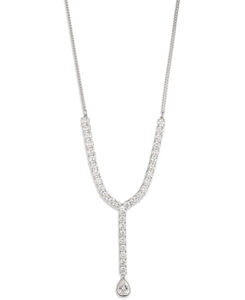Givenchy Glass Stone Extender Y Necklace