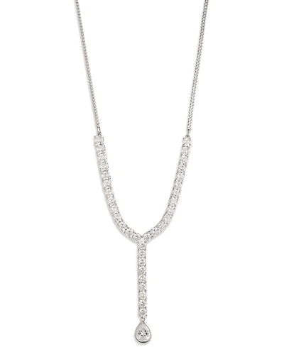Givenchy Glass Stone Extender Y Necklace