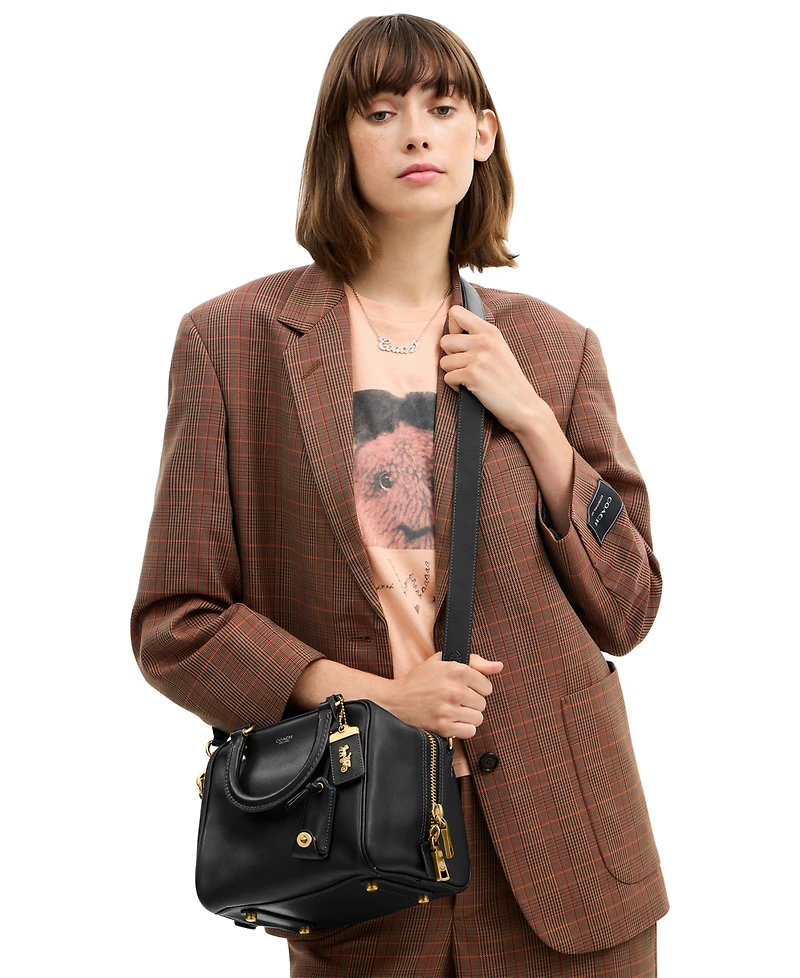 Coach Women's Cube Mini Rogue Satchel Handbag
