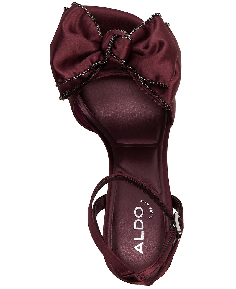 Aldo Women's Tinsel Two-Piece Square Toe Dress Sandals