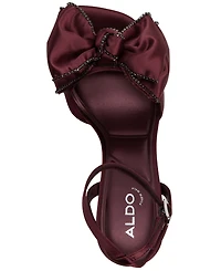 Aldo Women's Tinsel Two-Piece Square Toe Dress Sandals