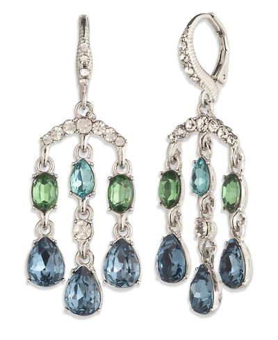Givenchy Glass Stone Chandelier Earrings