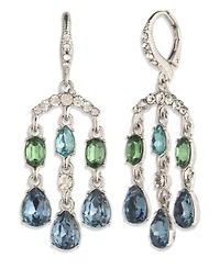 Givenchy Glass Stone Chandelier Earrings
