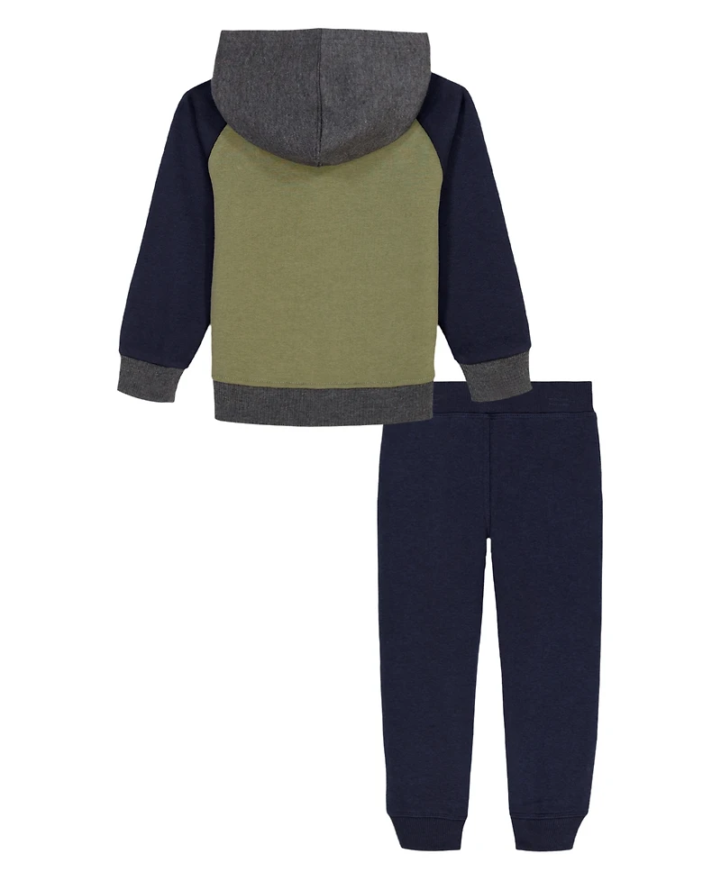 Nautica Boys 2T-7 2-Piece Hoodie and Joggers Set