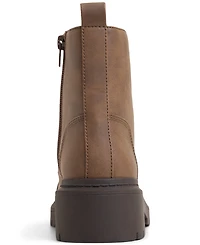 Aldo Women's Goer Combat Round Toe Boots
